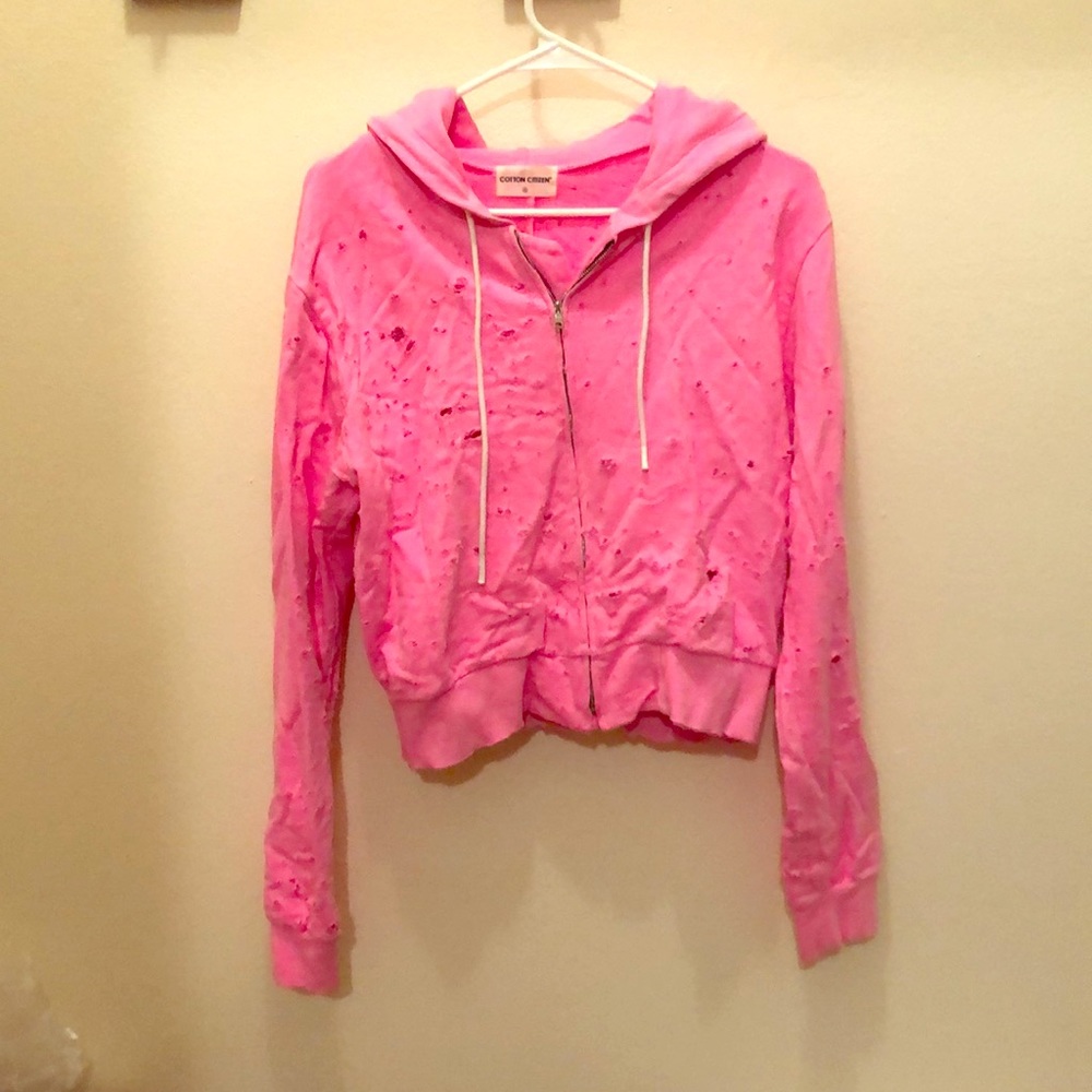 Pink Cotton Citizen hoodie